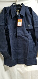  special price!..[4449/4. navy blue ] flying shirt.L