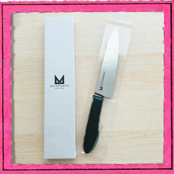 新品未使用品 ムテキナイフ MUTEKIKNIFE 切れ味抜群 薄刃 包丁 牛刀 日本製 大人気 話題 レジェンド松下プロデュース TVでも紹介 両刃