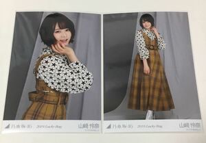 ★即決★ 乃木坂46 web shop 限定 ★福袋 2019★ Lucky Bag ランダム 生写真 ★山﨑怜奈★ ☆チュウ＆ヒキ☆ ★2枚セット★ セミコン