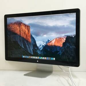 ☆【美品】Apple Thunderbolt Display A1407 27インチ WQHD（2560×1440）電源ケーブル付属 動作品