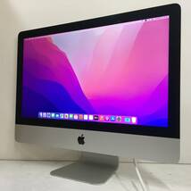 ☆【美品 21.5インチ】Apple iMac (21.5-inch, Late 2015) A1418 Core i5(5575R)/2.8GHz RAM:8GB/HDD:1TB Monterey ケーブル付属 動作品_画像1