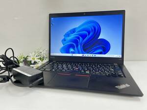 【良品 13.3インチ】Lenovo ThinkPad X390 20Q00003JP『第8世代 Core i5(8265U) 1.6GHz/RAM:8GB/SSD:256GB』Win11Pro 動作品