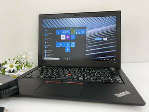 【良品 12.5インチ】Lenovo ThinkPad X280 20KES0PC00『第8世代 Core i5(8350U) 1.7GHz/RAM:8GB/SSD:256GB』フルHD Win10Pro 動作品