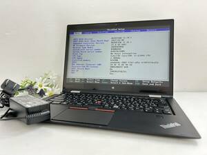 【14インチ】Lenovo ThinkPad X1 Yoga 20FRS09P00『Core i5(6200U) 2.3GHz/RAM:8GB/ストレージ:無し』タッチ 動作品