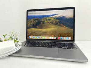 【美品☆充放電数47回】Apple MacBook Pro(13-inch,2020) A2251 Core i7(1068NG7)/2.3GHz RAM:16GB/SSD:1TB space gray AC付 Sonoma 動作品
