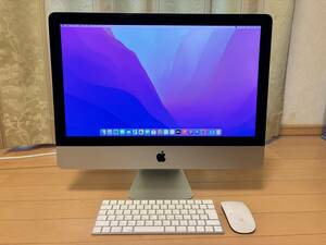 Apple iMac A1418 (Retina 4K, 21.5-inch, Late 2015) 3.1GHz クアッドコアIntel Core i5 /メモリ8GB / SSD 250GB /MacOS Monterey 12.7.2