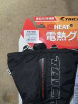 未使用訳あり品！RS TAICHI E−HEAT電熱グローブ サイズWL ブラック/レッド 送料無料！_画像2