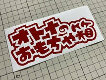 ★オトナのおもちゃ箱カッティングステッカー 工具箱 ルアーケース タックルボックスなどに★_画像5