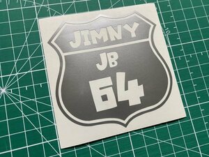 JIMNY JB64カッティングステッカー カラー変更無料 型式変更可能 抜き文字タイプ