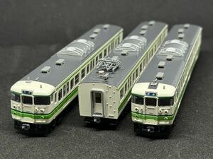 【加工品】TOMIX　トミックス　92493　JR東日本　115系1000番台　新潟色　3両セット