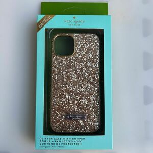 iPhone14 用 キラキラ ラメ ゴールド ケース カバー ケイトスペード kate spade