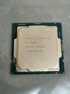 中古(ジャンク扱) intel CORE　i5-10500 3.10GHz CPU SRH3A　（商1）