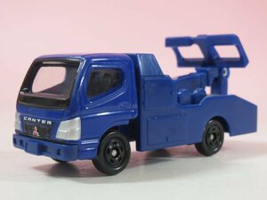 67163■トミカ　2　三菱 ふそう キャンター レッカー車 　青