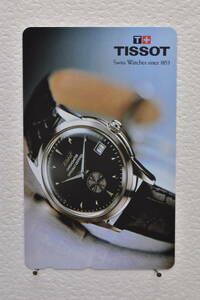 ★未使用品テレホンカード 　TISSOT ティソ　アントレプレナー　限定品　　50度数★