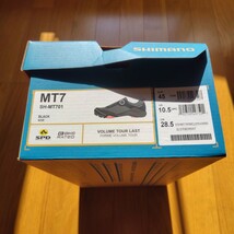 MT7 シマノ SHIMANO SH-MT701 ビンディングシューズ SPD 黒 28.5cm(10.5) EU45 USED_画像2