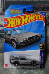 HotWheels BACK TO THE FUTURE TIME MACHINE ホットウィール バックトゥザフューチャー デロリアン 　　///TS