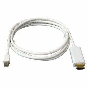 Mini DisplayPort - HDMI 変換ケーブル 1.8m Apple Macbook 対応 ;ZYX000235;