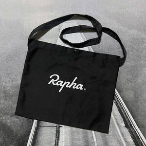 Rapha Logo Musette ブラック ラファ ロゴ ミュゼット サコッシュ コットン製 ショルダーバッグ
