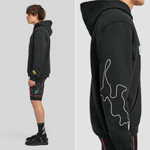 新品 MAAP × PAM Print Hoodie Lサイズ ブラック マープ パム プリント フーディー パーカー PAAM P.A.M. Rapha ラファ_画像4