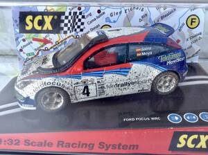 ◆◆TECNI-TOYS//SCX スロットカー Ford Focus WRC フォード・フォーカス WRC 1/32 ・ 未使用品・保管品・１円スタート！格安！！◆◆