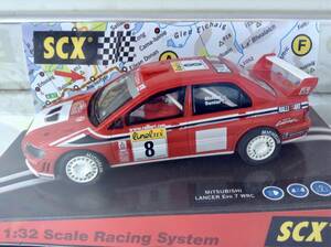 ◆TECNI-TOYS//SCX//WRC Mitubishi Lanser EV07 スロットカー 1/32/三菱ランサー EV07 ・ 未使用品・保管品・１円スタート！格安！！◆