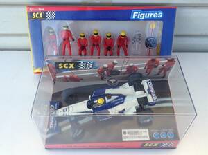 ◆◆TECNI-TOYS//SCX Willams F1 BMW スロットカー 1/32 ウイリアムス・フィギアセット・未使用・保管品・１円スタート！格安！！◆◆