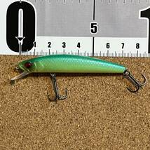 レイドジャパン レベルミノー クイック72 ライムチャート RAID JAPAN LEVEL MINNOW Quick 72 LMQ001 LIME CHART_画像6