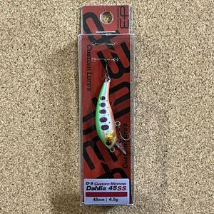 D-3カスタムルアーズ ダリア45SS CGヤマメ D3 custom lures minnow Dahlia 45mm 4.5g