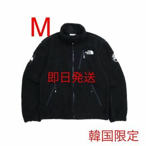 1円~もうすぐ売り切れ 韓国限定 M THE NORTH FACE FLEECE JACKET 黒M男女兼用