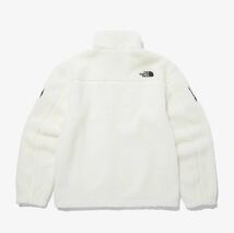 1円~もうすぐ売り切れ 韓国限定 M THE NORTH FACE FLEECE JACKET 白M男女兼用_画像2