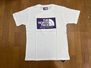 新品未使用 Size L THE NORTH FACE PURPLE LABEL H/S LOGO TEE NT3850N OFF WHITE ザ ノースフェイス