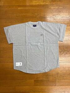 新品未使用 Size 2 DESCENDANT CETUS JERSEY SS 20SS 半袖Tシャツ ディセンダント 201ATDS-CSM11 GRAY 日本製 正規店購入