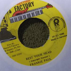 Nice Mid Rest Your Head Frankie Paul from Record Factory