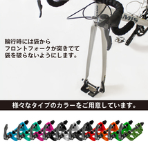 GORIX ゴリックス フォークマウント 自転車固定 (改良版) 車載スタンド(スタンドや輪行に)　SJ-8016 　スルー12/15mm(マットブラック)_画像5