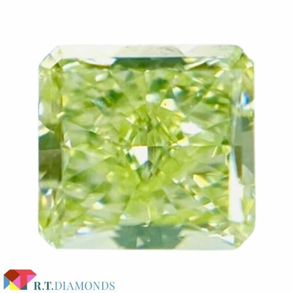 FANCY YELLOW GREEN 0.205ct RCT/RT2521/CGL