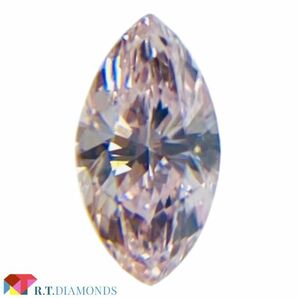 FANCY LIGHT PINK 0.078ct MQ/RT2528/CGL