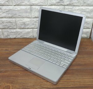 ★≪ジャンク品≫PowerBook12 G4-1.33G/512M/60G 難有[t24021902]