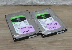 ★≪ジャンク品≫Seagate 3.5 4T ST4000DM000 2台[t24021912]