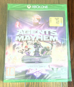 XBOX ONE soft Agents of Mayheme-jentsuobmei Hem new goods unopened overseas edition 