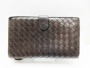 KM-3904《二つ折り財布》BOTTEGA VENETA/ボッテガ・ヴェネタ★イントレチャート★114074 V0013 2040★レザー★