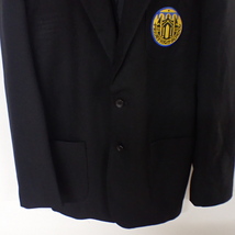 KM-3874【ブレザー】00's WEST WOOD SCHOOL BLAZER★PRIORY HIGH SCHOOL★14★PHONEポケット付★刺繍★ブラック★アメリカ USA古着★_画像3