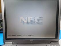 NEC LaVie PC-LJ5006A 中古　現状品　比較的綺麗　本体　電源付き　１２．１インチ　液晶われなし　キーボード正常_画像1