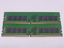 メモリ デスクトップパソコン用 Samsung DDR4-3200 PC4-25600 32GBx2枚 合計64GB 起動確認済みです①_画像3