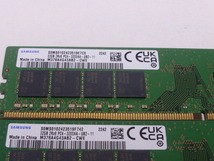 メモリ デスクトップパソコン用 Samsung DDR4-3200 PC4-25600 32GBx2枚 合計64GB 起動確認済みです②_画像2