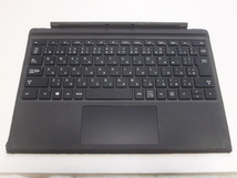 Microsoft純正 Surface Pro 3と4 用 Type Cover タイプカバー 1725 ブラック Bが反応しませんでした FMM-00019　ジャンク品扱いです_画像1