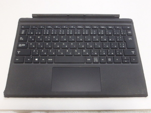 Microsoft純正 Surface Pro 3と4 用 Type Cover タイプカバー 1725 ブラック Bが反応しませんでした FMM-00019　ジャンク品扱いです