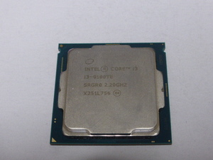 INTEL CPU Core i3 9100TE 4 core 4s red 2.20GHZ SRGR0 CPU only start-up has confirmed. 