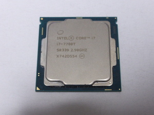 INTEL CPU Core i7 7700T 4コア8スレッド 2.90GHZ SR339 CPUのみ 起動確認済みです