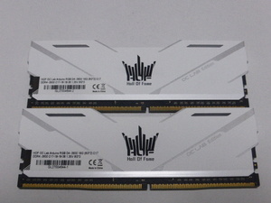 メモリ デスクトップ用 Galax DDR4-3600 PC4-28800 8GBx2枚 合計16GB 起動確認済みです HOF OC Lab Arduino RGB D4-3600