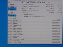 SK hynix SSD NVMe M.2 512GB 正常100%判定 中古品です HFS512GD9TNG-L2A0A_画像3